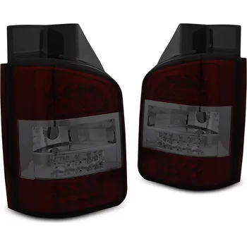 Zadní světlomet Zadní světla LED VW T5 (křídlové dveře) 03-09 červená/kouřová