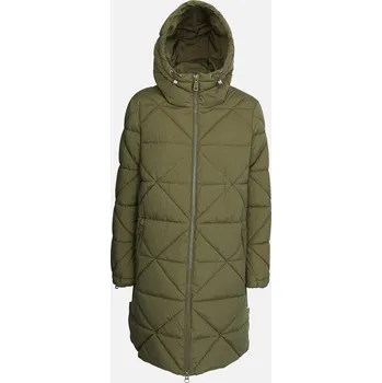 Dámský kabát Dámská parka GEOX ALLENIE G011692 KHAKI 44