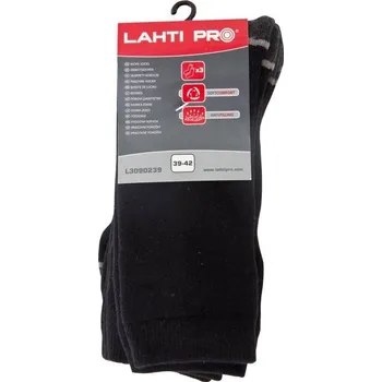 Pánské oblečení Ponožky střední, 3 páry, vel. 43-46, černo-šedé