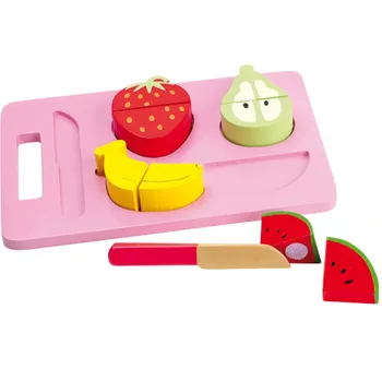 Dětská kuchyňka SMALL FOOT Krájení ovoce na prkýnku