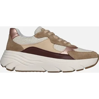 Dámská fitness obuv Dámské tenisky GEOX DIAMANTA B G011657 BÉŽOVÁ 41