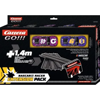 autodráha 71606 Rozšiřující set GO + auta Nascar