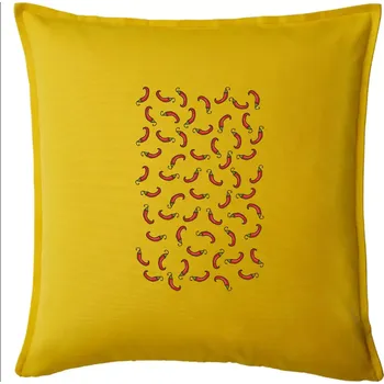 Polštář Chili potisk - Polštář 50x50 - 50x50 - Pouze potah ( Žlutá )