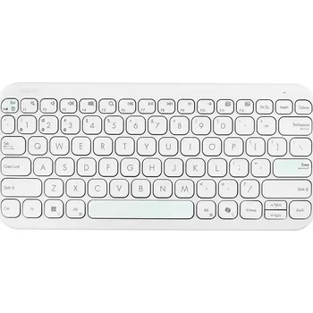 Klávesnice ASUS Marshmallow KW100/Bezdrátové Bluetooth/CZ/SK/Bílá