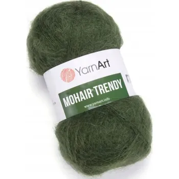 Příze YarnArt Mohair Trendy 111 Tmavě zelená