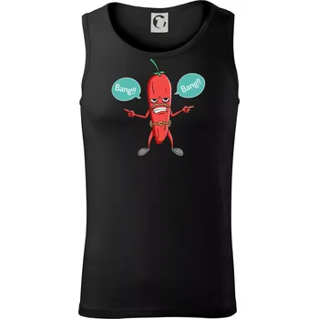 Chilli bang bang - Tílko pánské Core - L ( Černá )