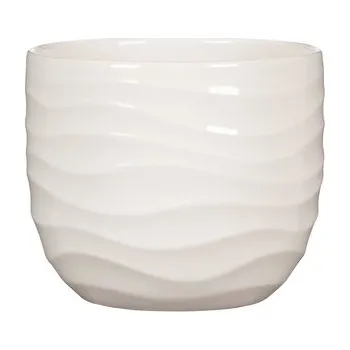 Obal na květináč Obal 969 Bone White lesk 15