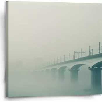 Obraz Sablio Obraz Železniční most - 110x110 cm
