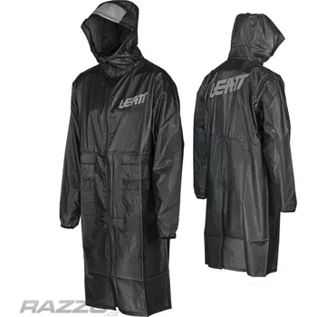 Pláštěnka Dlouhá pláštěnka pro mechaniky Leatt Mud Coat Black