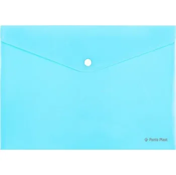 Složka s drukem A5 modrá pastel