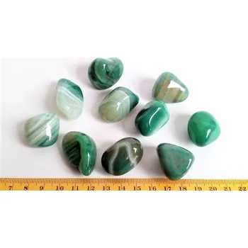 Přírodní kámen Achát zelený