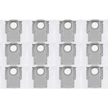 Hubice k vysavači 12 ks prachových sáčků 218 x 120 mm pro robotický vysavač Náhradní filtrační pytlíky na prach Odolné vícevrstvé sáčky pro čistý úklid