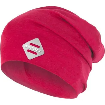 Módní doplněk čepice SENSOR MERINO ACTIVE LOGO magenta