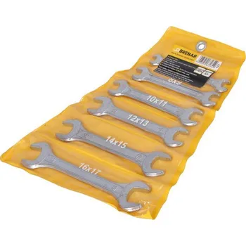 Klíč Klíče ploché, sada 6 - 17 mm, BRENAR