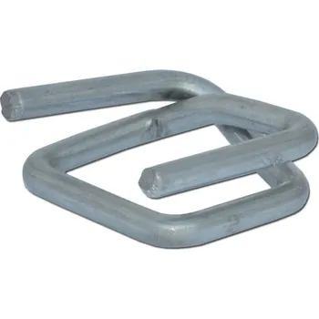 Průmyslová sponka Spony drátěné š. 13 mm, 160 x 240 x 180 mm, stříbrné (1000 ks/bal.), ENPRO