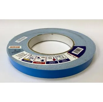 Páska pěnová univerzální oboustranná, 19 x 1 mm x 10 m