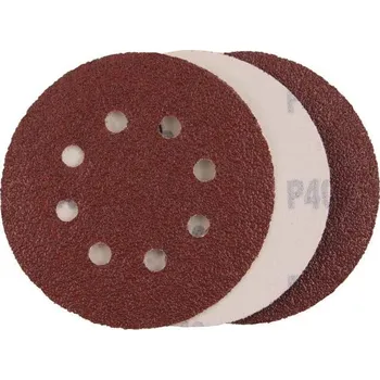 Brusný papír Papír brusný výsek 125 mm/P80, suchý zip, 3 ks ENPRO