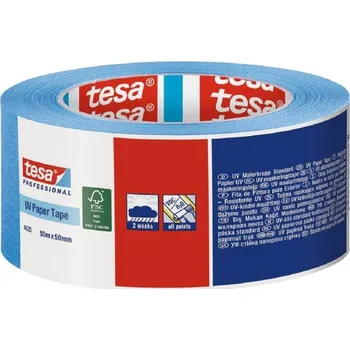 Lepicí páska Páska maskovací, 50 m x 50 mm, UV odolná, TESA
