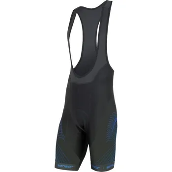Cyklistické kalhoty kalhoty krátké pánské SENSOR TEAM UP šle černo/modré