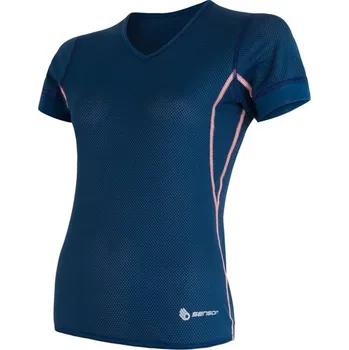 Dámské termoprádlo triko krátké dámské SENSOR COOLMAX AIR modré