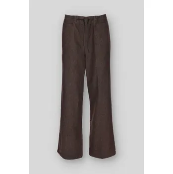 Kalhoty dámské Abgs 4508 barva: hnědá , velikost: 48