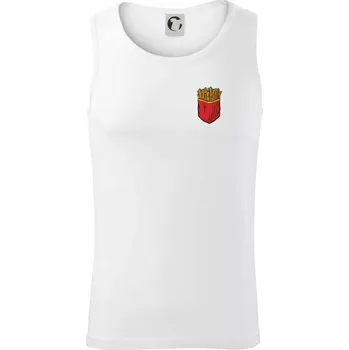 Pánská móda Hranolky v kapse - Tílko pánské Core - XL ( Bílá )