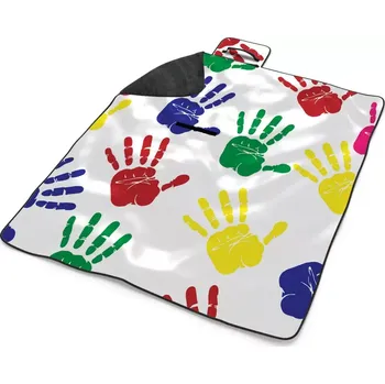 deka Sablio Plážová deka Barevné otisky: 200x140 cm