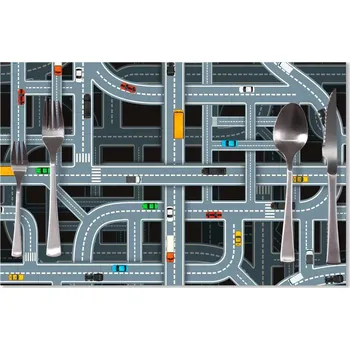 prostírání Sablio Prostírání Dětská autodráha: 40x30cm