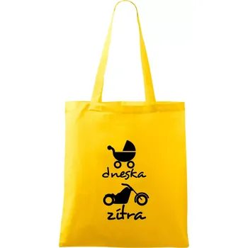 Nákupní taška Dnes zítra Harley - Taška bavlněná - 42 x 38 cm ( Žlutá )