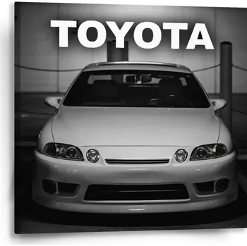 Obraz Sablio Obraz Bílé sportovní auto - 50x50 cm