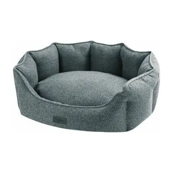 Pelíšek pro psa Nobby oválný pelech ANDA 45 x 40 x 19 cm šedá
