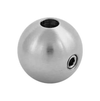 Truhlářská svěrka Wire rope ball stopper, grinded surface A4 5mm M5 22mm