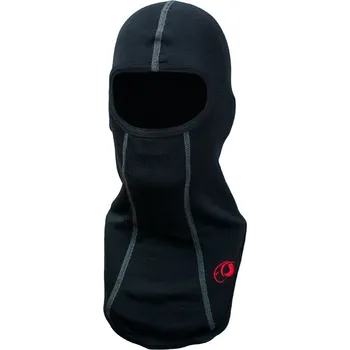 Kukla Duras balaclava letní merino prodloužená černá Velikost L