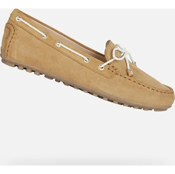 Dámské lodičky Geox Dámské Světle hnědé dámské mokasíny Geox Leelyan Hnědá 38 (2562370)