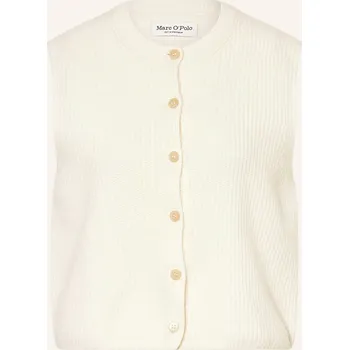Dámská vesta Marc O'polo Dámská Pletená Vesta, krémová, 42