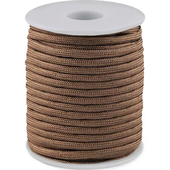 Padáková / oděvní šňůra Ø4 mm, střední, 15 (106) hnědá