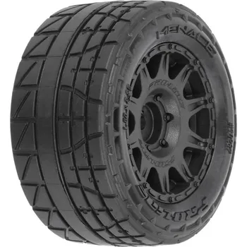 RC model Pro-Line kolo s pneu 1:18 Menace Street H12mm, disk černý (4): Granite GROM