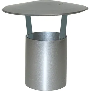 Krbové nářadí FIXKRAFT Komínová stříška proti dešti s rozpěrami 130 mm