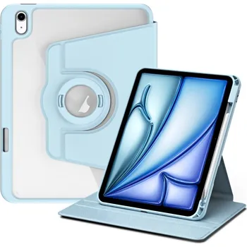 Pouzdro na tablet VSECHNONAMOBIL 106034 CRYSTAL FLEXI 2v1 Zaklápěcí pouzdro pro Apple iPad Air 11 2025 / Air 11 2024 světle modré