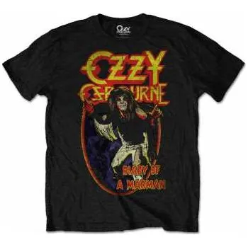 Merch Ozzy Osbourne: Tričko Diary Of A Mad Man XL