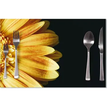 prostírání Sablio Prostírání žlutá gerbera: 40x30cm