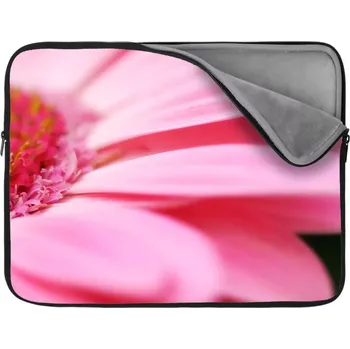 pouzdro na notebook Sablio Obal na notebook Růžová gerbera - 17"