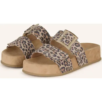 Dámské sandále Paul Green Dámské Pantofle Na Platformě, béžová / šedá /...