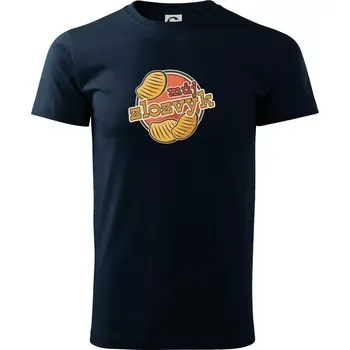 Brambůrky můj zlozvyk - Triko extra velké (5-8XL) - 7XL ( Námořní modrá (velmi tmavá - téměř černá) )