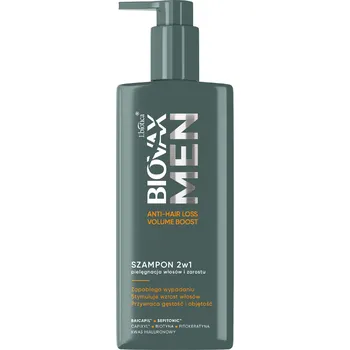 Šampon Biovax men proti vypadávání vlasů a pro objem šampon 2v1 péče o vlasy a vousy