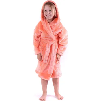 Dámský župan dětský župan Lilly a Jack dětské Lososová dětské č.128