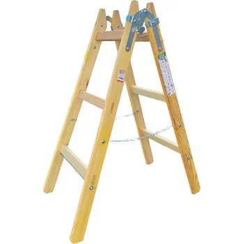 Žebřík Štafle dřevěné PROFI, 3 příčky, L = 106,5 cm, ENPRO