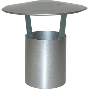 Krbové nářadí FIXKRAFT Komínová stříška proti dešti s rozpěrami 120 mm