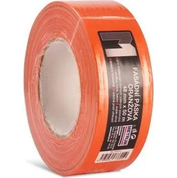 OSTATNÍ Páska fasádní, 48 mm x 25 m, oranžová