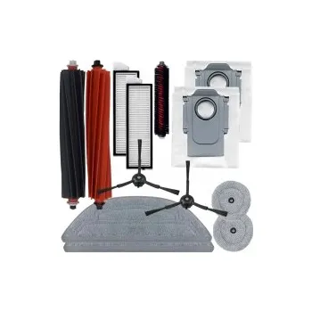 Sada příslušenství pro robotický vysavač HEPA filtry a kartáče pro vysavač XIAOMI Roborock S8 Max Ultra White sada sáčků a mopů 13ks